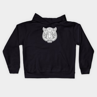 Tiger Mandala Kids Hoodie